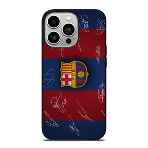 FC BARCELONA SIGNATURE iPhone 14 Pro Case Cover FC BARCELONA SIGNATURE iPhone 14 Pro Case Cover