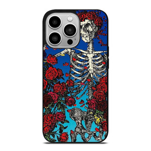 GRATEFUL DEAD SKULL AND ROSE iPhone 14 Pro Case Cover GRATEFUL DEAD SKULL AND ROSE iPhone 14 Pro Case Cover