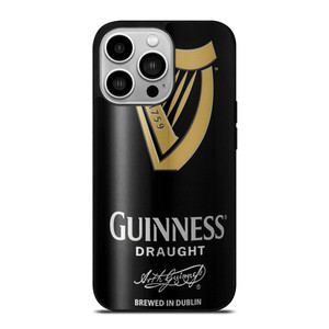 GUINNESS DRAUGHT BREWED IN DUBLIN iPhone 14 Pro Case Cover GUINNESS DRAUGHT BREWED IN DUBLIN iPhone 14 Pro Case Cover