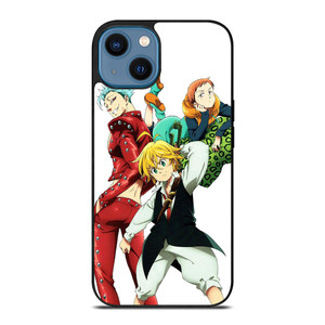 CHARACTER 7 SEVEN DEADLY SINS ANIME iPhone 14 Case Cover CHARACTER 7 SEVEN DEADLY SINS ANIME iPhone 14 Case Cover