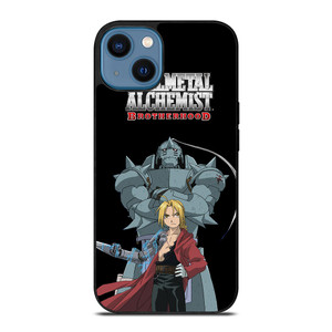 EDWARD AND ALPHONSE ELRIC FULLMETAL ALCHEMIST iPhone 14 Case Cover EDWARD AND ALPHONSE ELRIC FULLMETAL ALCHEMIST iPhone 14 Case Cover