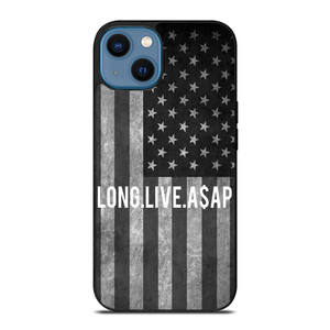 LONG LIVE ASAP ROCKY AMERICAN FLAG iPhone 14 Case Cover LONG LIVE ASAP ROCKY AMERICAN FLAG iPhone 14 Case Cover