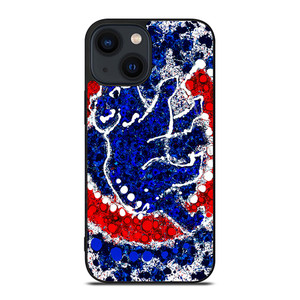 CHICAGO CUBS LOGO ART iPhone 14 Plus Case Cover CHICAGO CUBS LOGO ART iPhone 14 Plus Case Cover