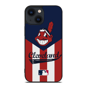 CLEVELAND INDIANS MLB iPhone 14 Plus Case Cover CLEVELAND INDIANS MLB iPhone 14 Plus Case Cover