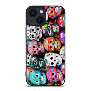 DAY OF THE DEAD MEXICO iPhone 14 Plus Case Cover DAY OF THE DEAD MEXICO iPhone 14 Plus Case Cover