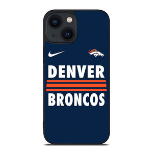 DENVER BRONCOS NIKE iPhone 14 Plus Case Cover DENVER BRONCOS NIKE iPhone 14 Plus Case Cover