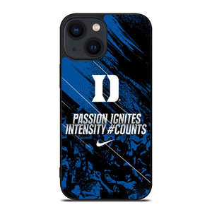DUKE BLUE DEVILS PASSION IGNITES iPhone 14 Plus Case Cover DUKE BLUE DEVILS PASSION IGNITES iPhone 14 Plus Case Cover