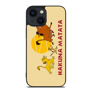 HAKUNA MATATA LION KING Disney iPhone 14 Plus Case Cover HAKUNA MATATA LION KING Disney iPhone 14 Plus Case Cover