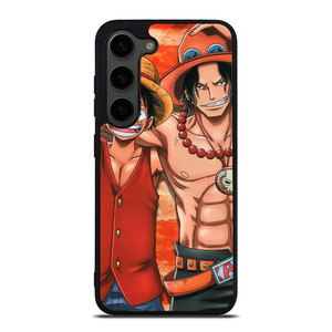 ONE PIECE ACE AND LUFFY Samsung Galaxy S23 Plus Case Cover ONE PIECE ACE AND LUFFY Samsung Galaxy S23 Plus Case Cover