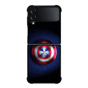 CAPTAIN AMERICA SHIELD EMBLEM Samsung Galaxy Z Flip 4 Case Cover CAPTAIN AMERICA SHIELD EMBLEM Samsung Galaxy Z Flip 4 Case Cover