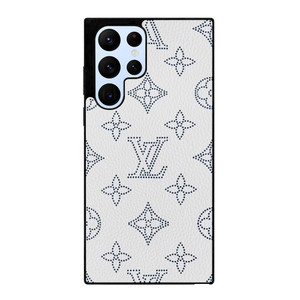 Classic White Louis Vuitton Seamless Pattern Samsung Galaxy S22