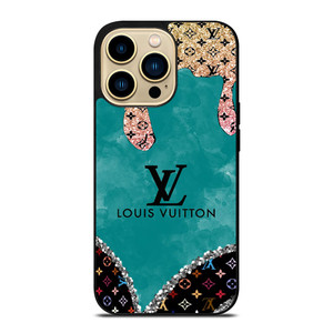 LOUIS VUITTON LV LOGO MELTING iPhone 14 Pro Case Cover