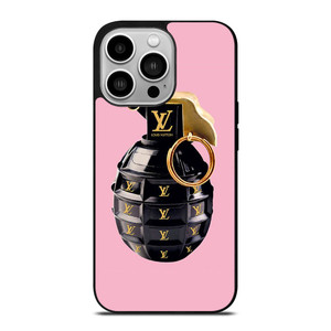 LOUIS VUITTON LV LOGO GOLDEN GRENADE iPhone 14 Pro Max Case Cover