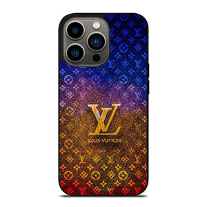 LOUIS VUITTON LV LOGO SPARKLE ICON PATTERN iPhone 14 Pro Case Cover