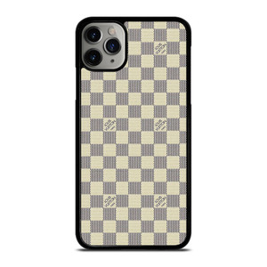 Classic White Louis Vuitton Seamless Pattern iPhone 14 Plus Clear