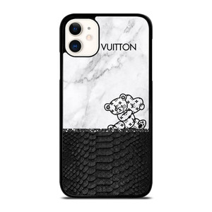 Black White LV iPhone 11 Clear Case