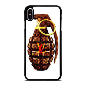 LOUIS VUITTON LV LOGO GOLDEN GRENADE iPhone XR Case Cover