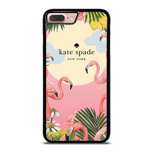 KATE SPADE NEW YORK LOGO FLORAL FLAMENGOS iPhone 8 Plus Case Cover KATE SPADE NEW YORK LOGO FLORAL FLAMENGOS iPhone 8 Plus Case Cover