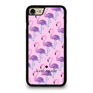 KATE SPADE NEW YORK LOGO FLAMENGOS PATTERN iPhone 8 Case Cover KATE SPADE NEW YORK LOGO FLAMENGOS PATTERN iPhone 8 Case Cover