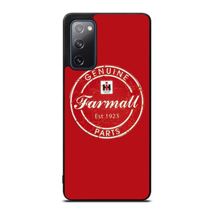 IH INTERNATIONAL HARVESTER FARMALL LOGO TRACTOR PARTS EST 1923 Samsung Galaxy S20 FE Case Cover IH INTERNATIONAL HARVESTER FARMALL LOGO TRACTOR PARTS EST 1923 Samsung Galaxy S20 FE Case Cover