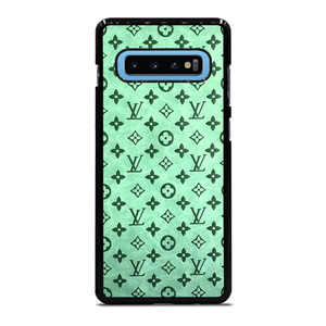 LOUIS VUITTON LOGO GREEN ICON PATTERN Samsung Galaxy S23 Ultra Case Cover