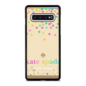 KATE SPADE NEW YORK LOGO COLORFUL POLKADOTS Samsung Galaxy S10 Case Cover KATE SPADE NEW YORK LOGO COLORFUL POLKADOTS Samsung Galaxy S10 Case Cover