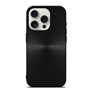 LEICA CAMERA METAL LOGO iPhone 15 Pro Case Cover LEICA CAMERA METAL LOGO iPhone 15 Pro Case Cover