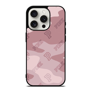 PINK NATION VICTORIA'S SECRET LOGO ICON CAMO iPhone 15 Pro Case Cover PINK NATION VICTORIA'S SECRET LOGO ICON CAMO iPhone 15 Pro Case Cover