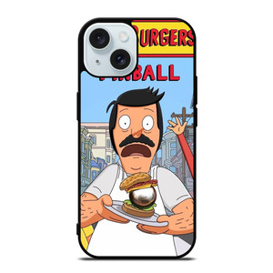 BOBS BURGERS PINBALL GAME CARTOON iPhone 15 Case Cover BOBS BURGERS PINBALL GAME CARTOON iPhone 15 Case Cover