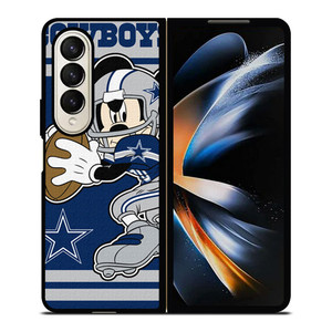 DALLAS COWBOYS MICKEY MOUSE Samsung Galaxy Z Fold 4 Case Cover DALLAS COWBOYS MICKEY MOUSE Samsung Galaxy Z Fold 4 Case Cover