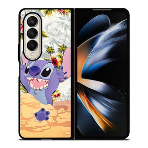 DISNEY LILO & STITCH VINTAGE FLORAL Samsung Galaxy Z Fold 4 Case Cover DISNEY LILO & STITCH VINTAGE FLORAL Samsung Galaxy Z Fold 4 Case Cover