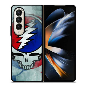 GRATEFUL DEAD ART LOGO Samsung Galaxy Z Fold 4 Case Cover GRATEFUL DEAD ART LOGO Samsung Galaxy Z Fold 4 Case Cover