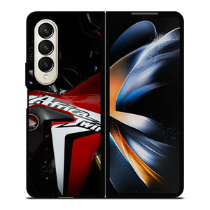 HONDA AFRICA TWIN EMBLEM Samsung Galaxy Z Fold 4 Case Cover HONDA AFRICA TWIN EMBLEM Samsung Galaxy Z Fold 4 Case Cover