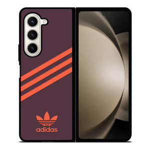 ADIDAS ORIGINALS STRIPES PURPLE ORANGE Samsung Galaxy Z Fold 5 Case Cover ADIDAS ORIGINALS STRIPES PURPLE ORANGE Samsung Galaxy Z Fold 5 Case Cover