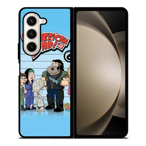 AMERICAN DAD CARTOON VOLUME 6 Samsung Galaxy Z Fold 5 Case Cover AMERICAN DAD CARTOON VOLUME 6 Samsung Galaxy Z Fold 5 Case Cover