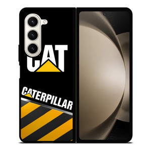 CAT CATERPILLAR STRIPE LOGO Samsung Galaxy Z Fold 5 Case Cover CAT CATERPILLAR STRIPE LOGO Samsung Galaxy Z Fold 5 Case Cover