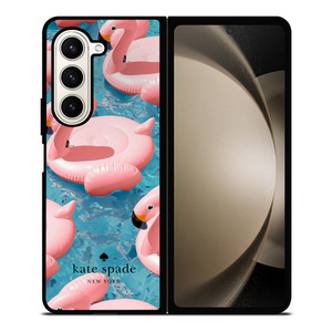 KATE SPADE NEW YORK LOGO BUOY FLAMENGO ICON Samsung Galaxy Z Fold 5 Case Cover KATE SPADE NEW YORK LOGO BUOY FLAMENGO ICON Samsung Galaxy Z Fold 5 Case Cover