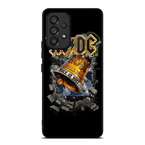 ACDC AC DC BAND HELL'S BELL Samsung Galaxy A53 Case Cover ACDC AC DC BAND HELL'S BELL Samsung Galaxy A53 Case Cover
