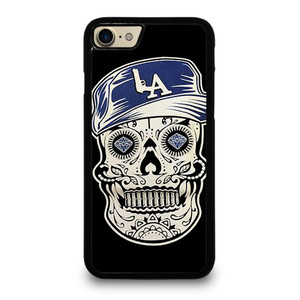 LA LOS ANGELES DODGERS SKULL iPhone 7 Plus Case Cover
