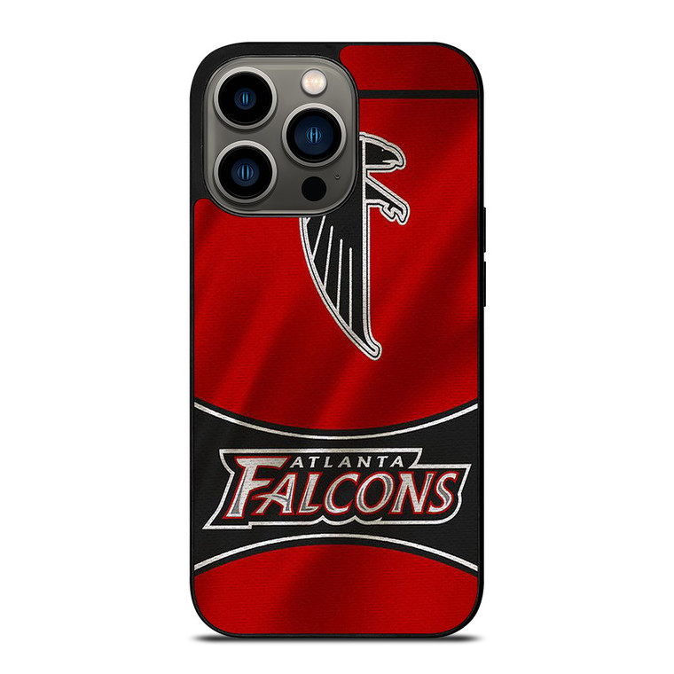 ATLANTA FALCONS NFL FLAG iPhone 13 Pro Case Cover