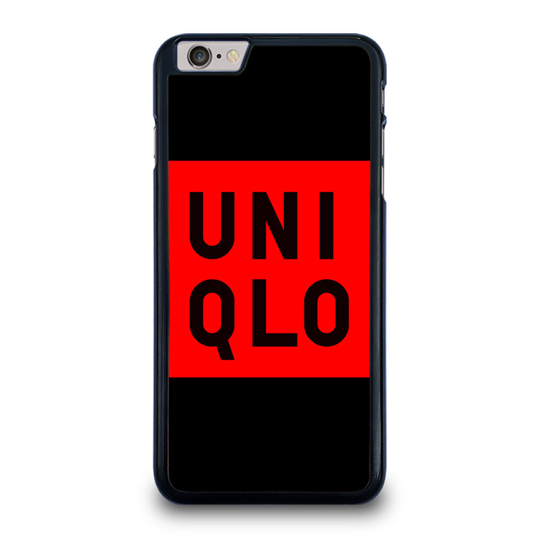 UNIQLO LOGO RED BLACK iPhone 6 / 6S Plus Case Cover