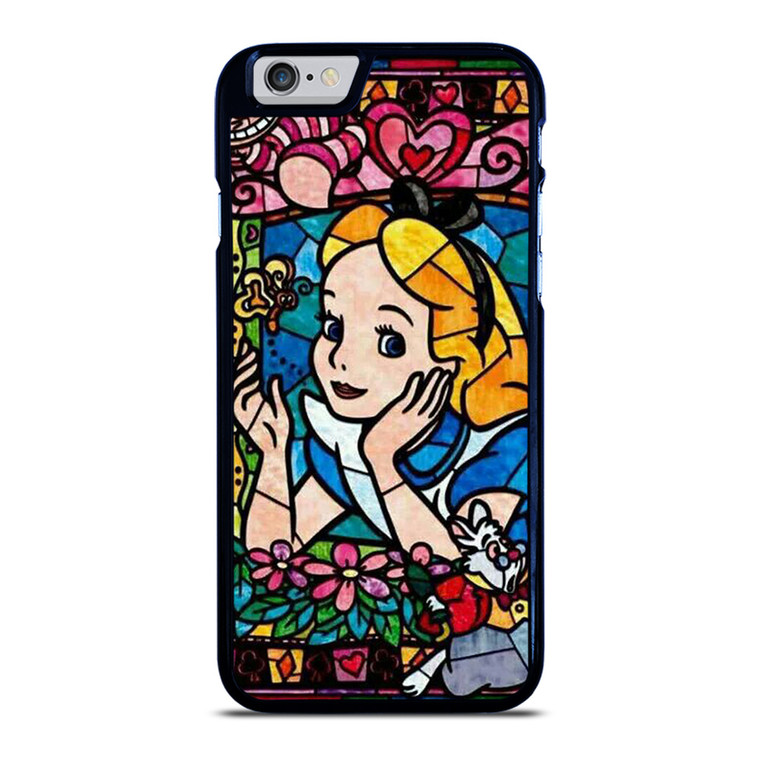 ALICE IN WONDERLAND GLASS DISNEY iPhone 6 / 6S Case Cover