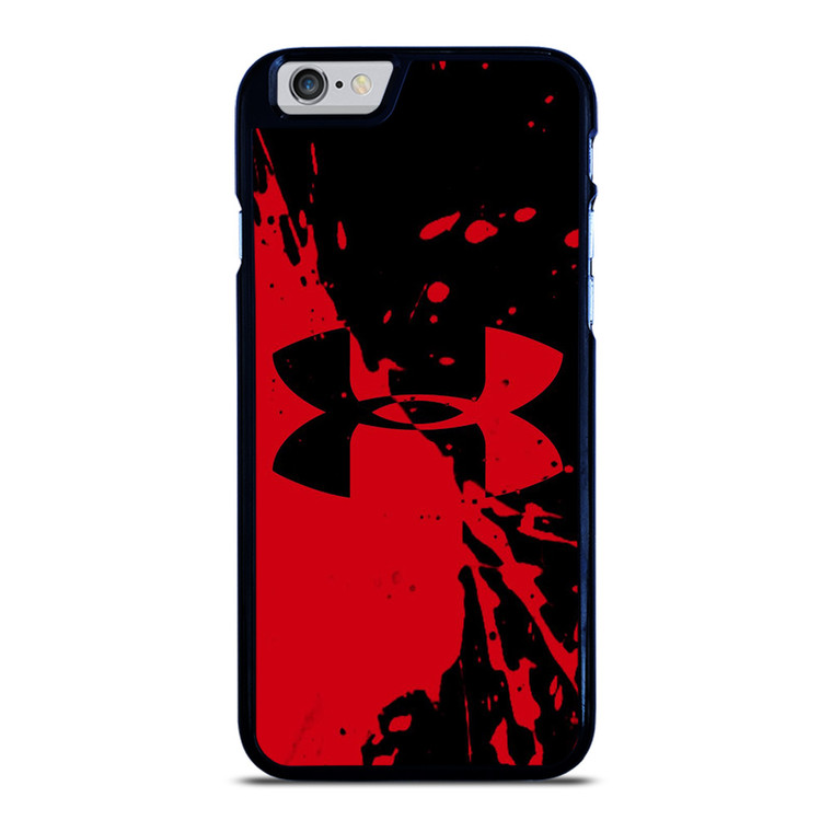 UNDER ARMOUR LOGO RED BLACK iPhone 6 / 6S Case Cover