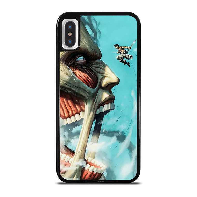 ATTACK ON TITAN COLOSSAL HEAD iPhone X / XS Case Cover