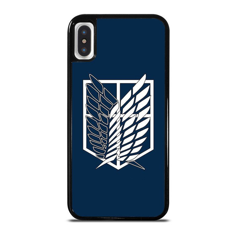 ATTACK ON TITAN SYMBOL WINGS OF FREEDOM iPhone X / XS Case Cover