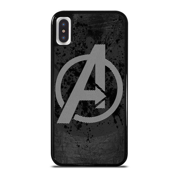 AVENGERS LOGO GRAY iPhone X / XS Case Cover