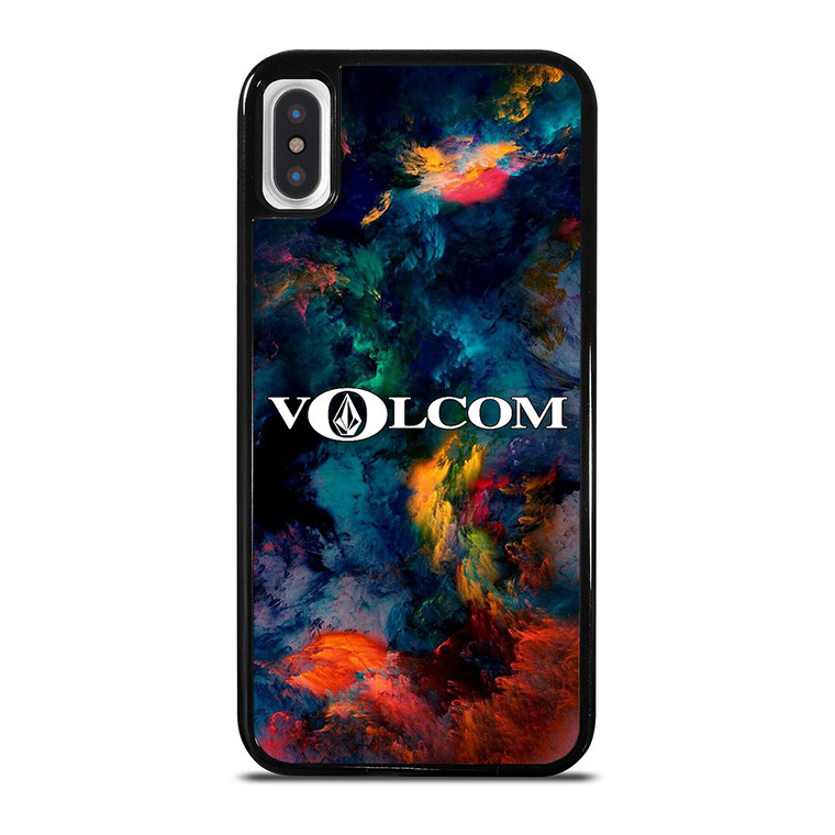 COLORFUL LOGO VOLCOM iPhone X / XS Case Cover