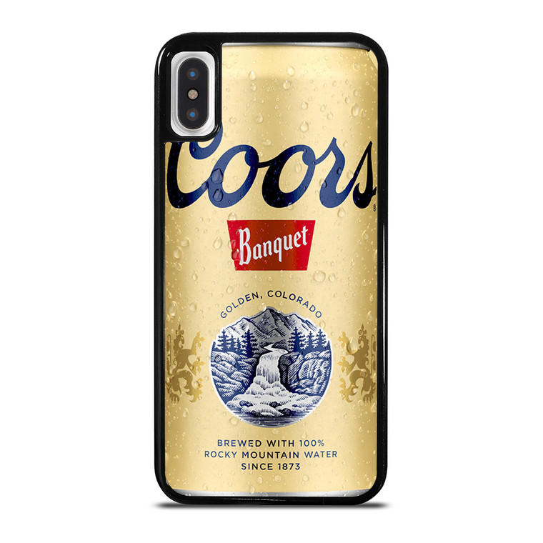 COORS BANQUET iPhone X / XS Case Cover