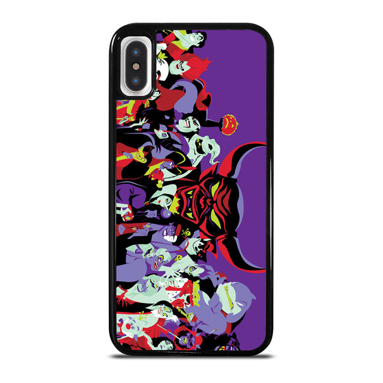 DISNEY VILLAINS CARTOON iPhone X / XS Case Cover