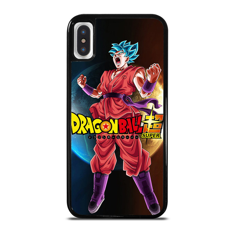 DRAGON BALL GOKU SAIYAN BLUE iPhone X / XS Case Cover